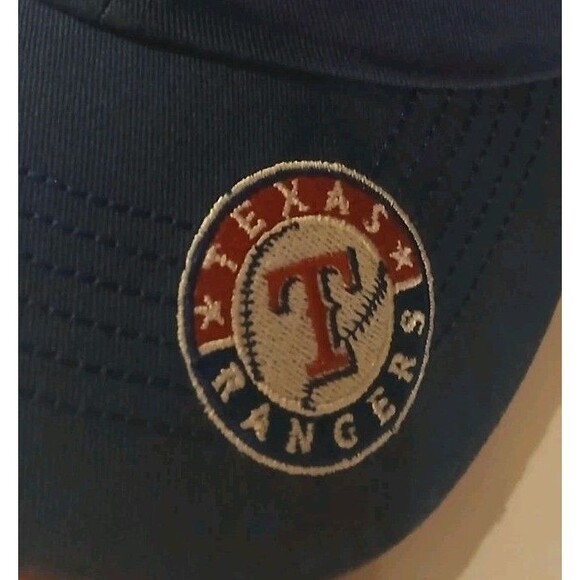 Texas Rangers Baseball Cap Unisex One Size Fan Favorite Red Blue Adjustable - Picture 3 of 6